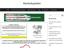 Tablet Screenshot of kentuckyaction.org